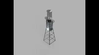 VAWT Wind Water Power Line Tower Flywheel Generator