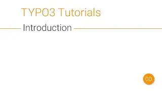 TYPO3 Introduction - What's it all about