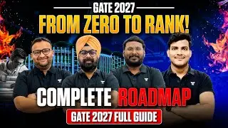 Zero to AIR: GATE 2027 Full Strategy & Complete Study Plan