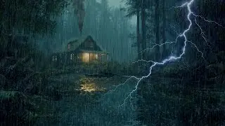 HEAVY RAIN AND THUNDER SOUNDS - DEEP SLEEP | Thunderstorm for Sleeping - Rain Sound Comfort #2