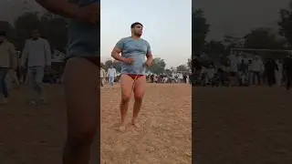 अखाड़े में उतरने से पहले 🔥 चिराग पहलवान का खतरनाक Warm-Up | Chhithroli Dangal