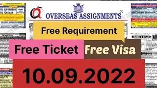 Jobs In Qatar 🇧🇭 2022 || Free visa + Free ticket || High Salary job vacancy || Gulf Today jobs