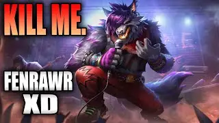THE ABSOLUTE WORST SKIN EVER CREATED IN SMITE 100% - SMITE Fenrawr PTS Gameplay