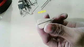CARA MEMBUAT JUMP FROG MINI SI KECIL IMUT2 - HOW TO MAKE MINI JUMP FROG LURE
