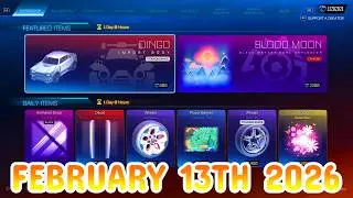 Rocket League ITEM SHOP Daily #454 (13th February 2026)