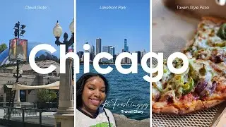 Solo Travel in Chicago 🇺🇸 | Iconic Sights, Sushi & Tavern-Style Pizza!
