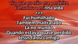 Canarinhos de Cristo - Eu Encontrei - Playback - Karaokê
