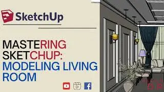 How To Apply Material In SketchUp Modeling 🙂🤔