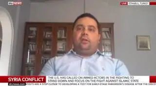 Middle East Eye's Suraj Sharma talks Turkey and Syria on Sky News