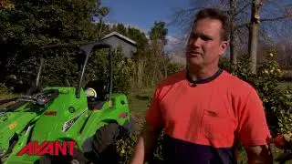 Andersen Tree Services Testimonial on an Avant 635 Mini Loader