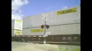 BNSF 7693 East Z Train (6-11-2012)