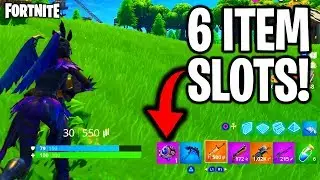 HOW to GET a EXTRA ITEM SLOT in FORTNITE?!... (Fortnite Battle Royale)