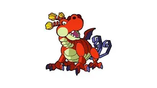 ◖Paper Mario : La Porte Mill&eacute;naire ~ Grrr gros dragon qui fait peur olala 🐲