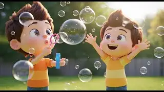 Bubble Mania Fun Day 🫧 A Magical Moment Where Little Smiles Float Higher