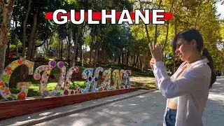 Гламурный парк Гюльхане | Экскурсия по Стамбулу | 4 ноября 2021 г. | 4K UHD 60 кадров в секунду