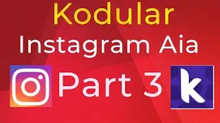 Instagram aia part 3 | How to make Instagram in kodular |