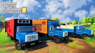 НОВЫЙ ЗиЛ-133 Г40 ДЛЯ РУССКОЙ ФЕРМЫ. ОБЗОР МОДА ДЛЯ FARMING 19