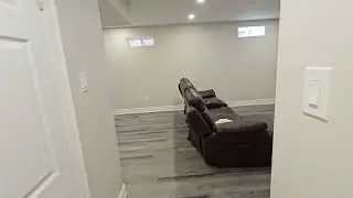 Basement Renovation In Newmarket finished in 5 Weeks