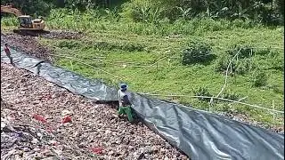 Sabtu 17 jan 2026 Pekerjaan Di TPA Kaligending Kebumen UPTD PALS WIL TIMUR DLHKP Kab.Kebumen 