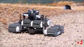 [TrackWalker-II] : Volcano exploration robot, TrackWalker-II in Mt. Asama