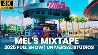 MEL's Mixtape FULL Experience at Universal Studios Singapore - Retro Vibes in 2025 [4K]