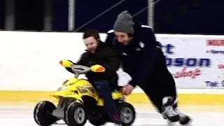 Enable Scotland visit to Fife Flyers