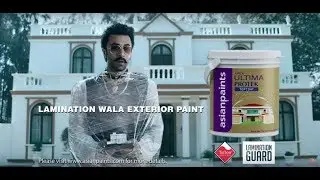 Asian Paints Ultima Protek : Lamination wala Exterior Paint with Ranbir Kapoor