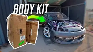 &iexcl;INSTALAMOS el Bodykit M&Aacute;S RESISTENTE del mercado + latiguillos HEL! | Toyota Soarer 1JZ GTE