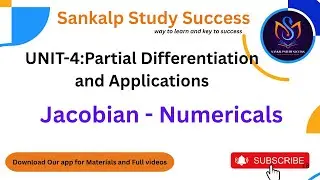 34.Jacobian | Most Repeated Solved Problems | M1 Unit-IV