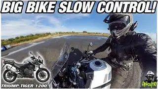 BIG Motorcycle SLOW Control - Tiger 1200 Alpine edition!