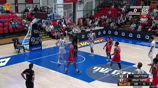 Highlights from Kyler Edwards's 18 -MACCABI RAANANA vs. HAPOEL HAEMEK