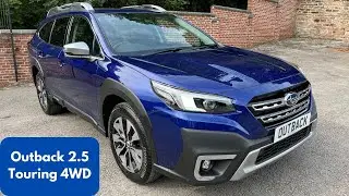Brand New Subaru Outback Touring 4WD in Sapphire Blue metallic