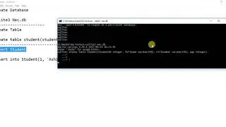 08 SQLite Create, Read Operations