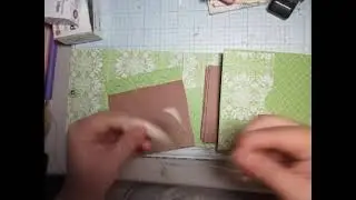 #craftwithme #FolioIdeas Folio from a Flyer Part 2
