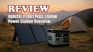 OUKITEL P2001 PLUS 2400W Power Station Review: 2048Wh Solar Generator 2025