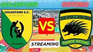 BIBIANI GOLDSTARS vs ASANTE KOTOKO || LIVESTREAM - GHANA PREMIER LEAGUE GW 19
