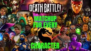 One DEATH BATTLE Matchup For Every MORTAL KOMBAT Character