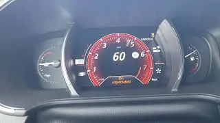 Renault Megane RS (2019): 0-100 acceleration