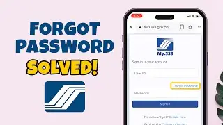 How to forgot password in SSS website using cellphone. Paano e reset password ang SSS website.
