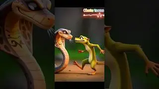 😲golu sap ki ladai| newale se |#cartoon #real #youtube #cartoons #golu #sap