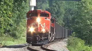 Bessemer and Lake Erie Iron Ore train. Southbound. Conneaut, OH. August 9, 2025