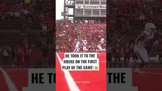 Tennessee State WR scores a 67 YARD TOUCHDOWN on the FIRST PLAY! via: tsutigersfb/IG