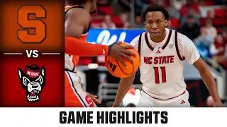 Syracuse vs. NC State Game Highlights | 2025-26 ACC Men's Basketball