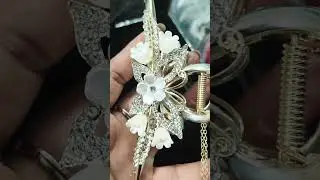 beautiful metal clow clips available Namaha jewellery collectionmoradabad.....