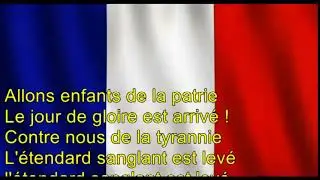 La Marseillaise couplet 1 et 6 Michel Sardou
