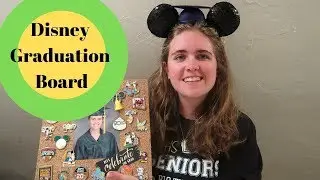 Graduation Disney Pin Board
