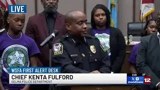 Selma mayor addresses gun violence