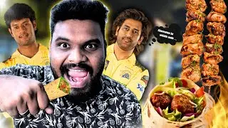 CSK Themed FOOD Truck 🤩