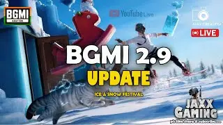 BGMI UPDATE 2.9 | @jaxxcreation @bgmi