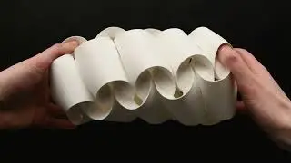 Amazing Helix Squish Paper Construction by Richard Sweeney